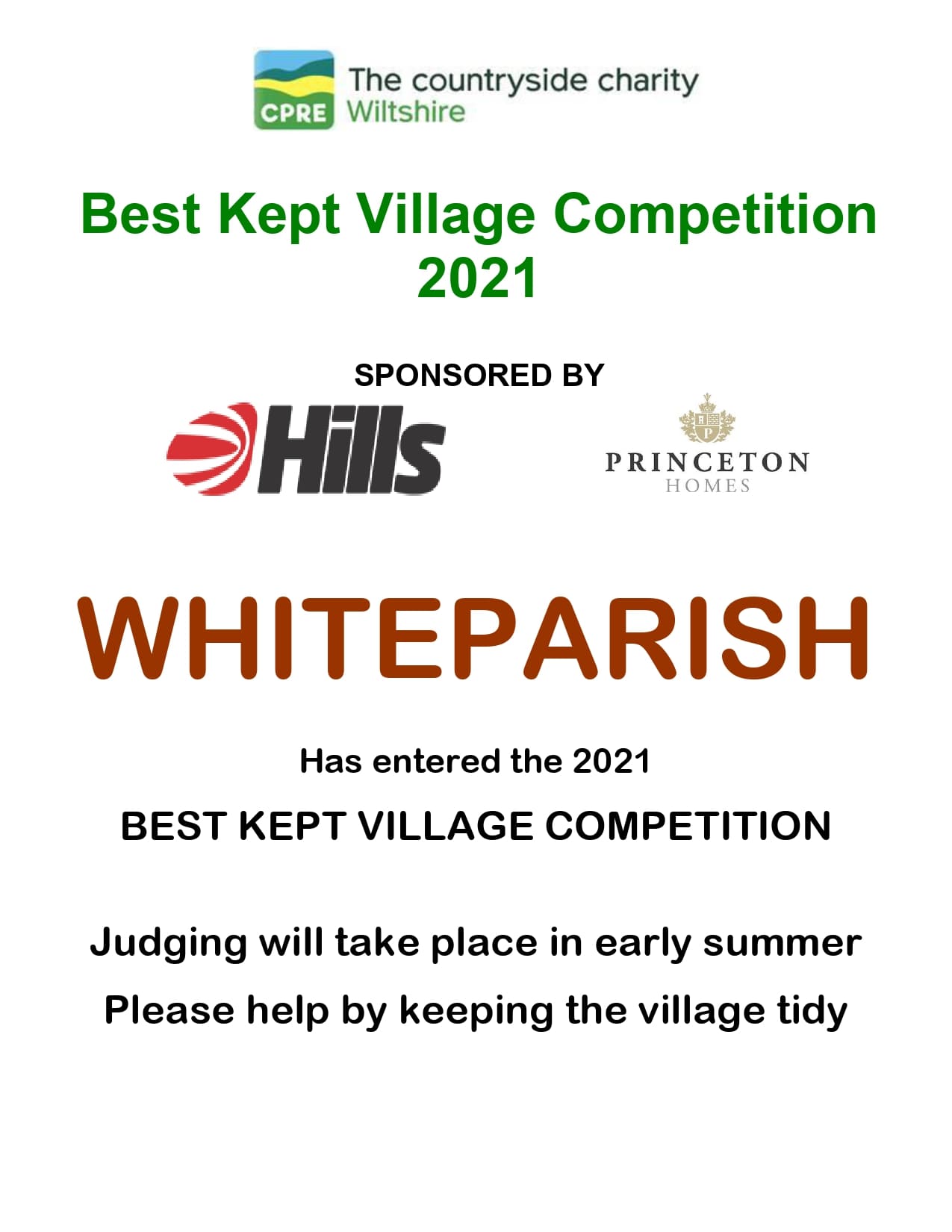 Poster for competition - click to download pdf